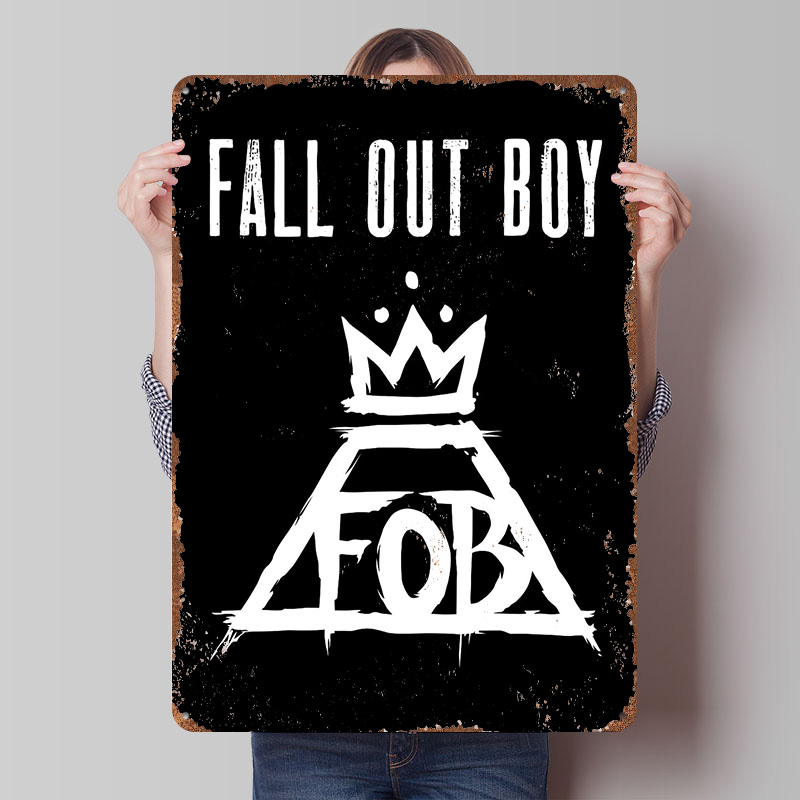 Retro Gaming Bar - Targa in Latta Fall Out Boy,