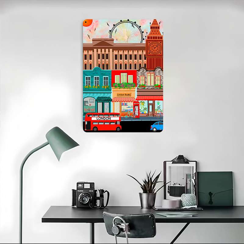 Poster in Latta di Londra, Art - Retro Gaming In London recensione e prezzo