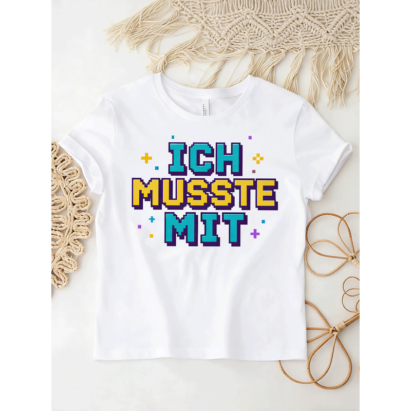 Ich Musste Mit German Meme T-S - Retro Gaming Font Free recensione e prezzo