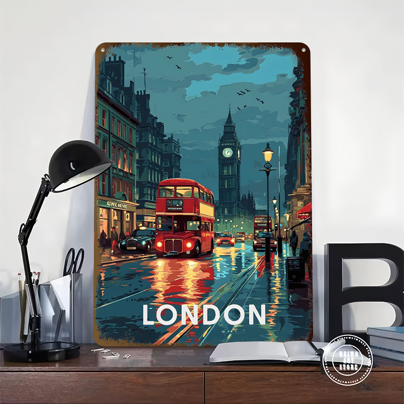 Poster in Latta del Big Ben di - Retro Gaming In London recensione e prezzo