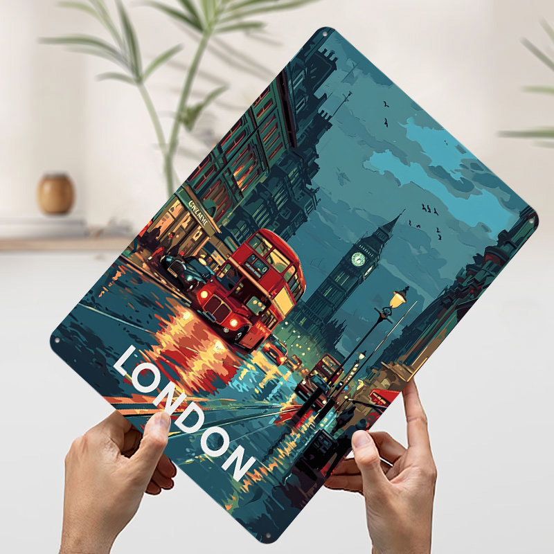 Poster in Latta del Big Ben di - Retro Gaming In London recensione e prezzo