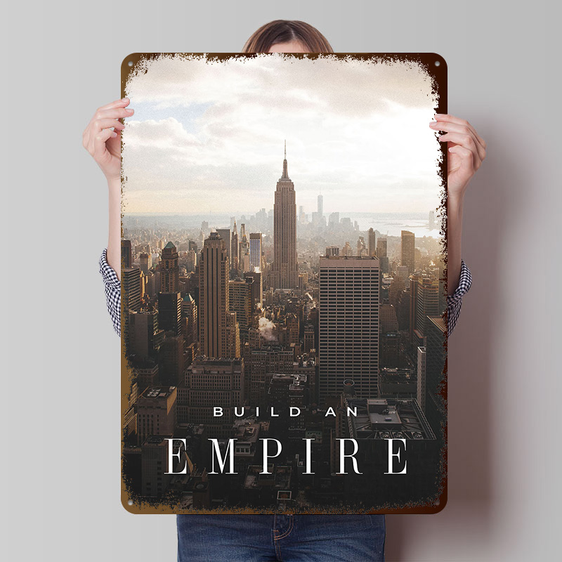 Poster in Metallo 'Build An Em - Retro Gaming Empire recensione e prezzo