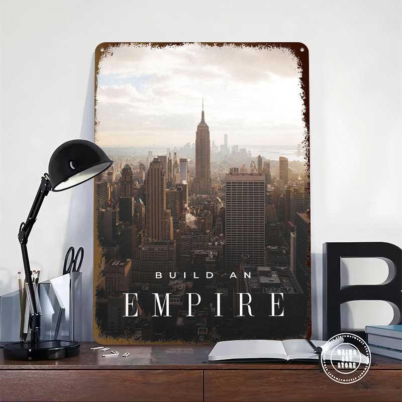 Poster in Metallo 'Build An Em - Retro Gaming Empire recensione e prezzo
