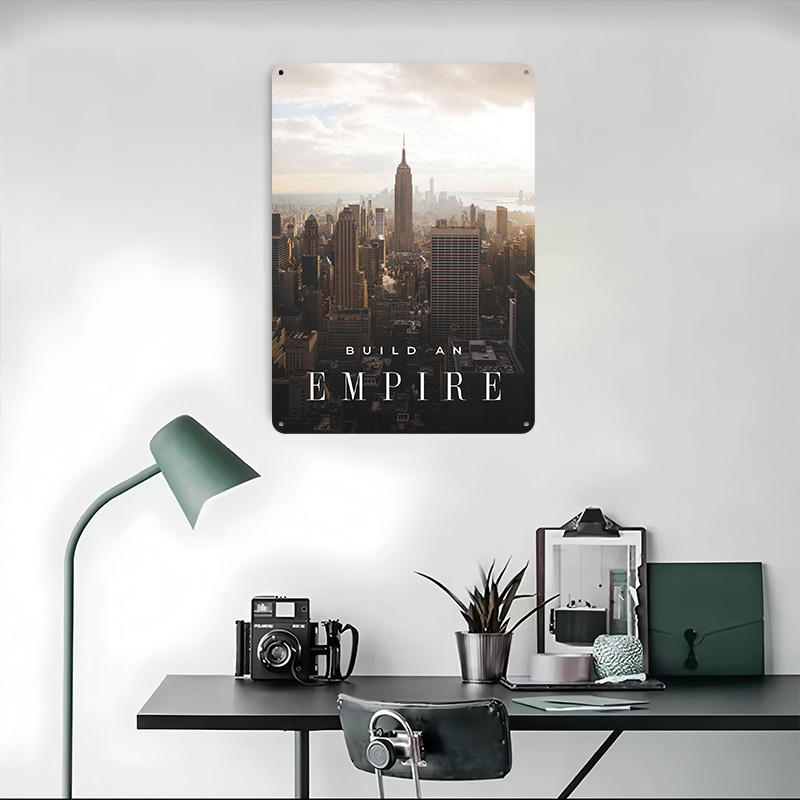 Poster in Metallo 'Build An Em - Retro Gaming Empire recensione e prezzo