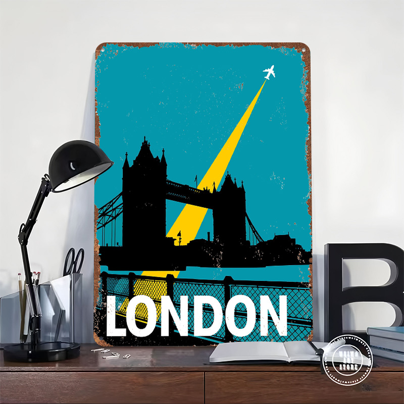 Poster in Metallo del Tower Br - Retro Gaming In London recensione e prezzo