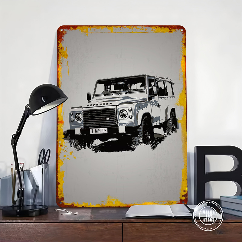 Poster UK Car Rover Defender,  - Retro Gaming Uk recensione e prezzo