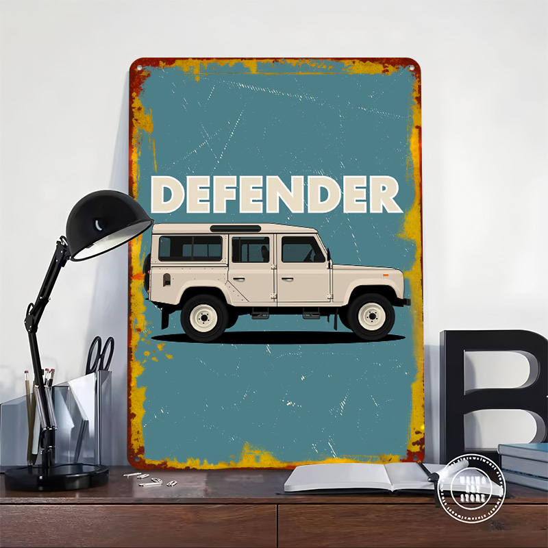 Poster in Metallo Lungo UK Car - Retro Gaming Uk recensione e prezzo